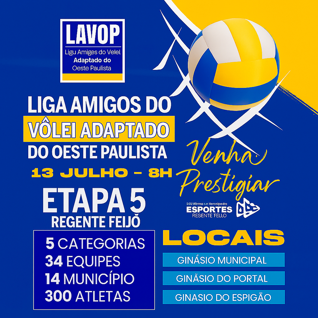 Etapa V Lavop: Regente Feijó